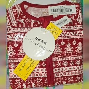 Little Sleepies Reindeer 12-18M NEW IN BAG WITH TAGS